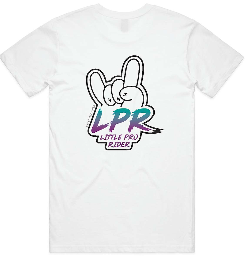 "Rock On" Hand - Colour on White - Adults