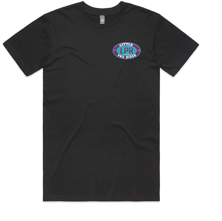 Colour on Black "ROCK ON" Tee - Adults