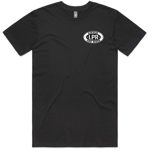 White on Black "ROCK ON" Tee - Kids