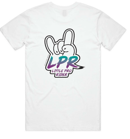 "Rock On" Hand - Colour on White - Adults